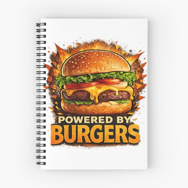 Item preview, Powered by Burgers designed and sold by STUDIO2026.