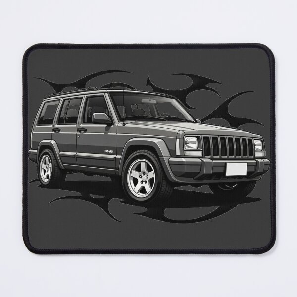 Item preview, Retro 90s Boxy 4x4 XJ - Rugged Off-Road Tribal Art designed and sold by X2Two0O6SiX.