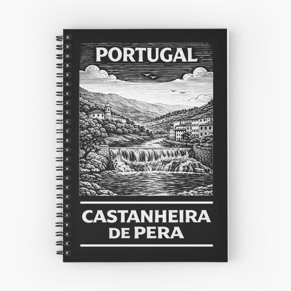 Item preview, Castanheira de Pera Portugal Estilo Linograbado designed and sold by Thistle-TShop.