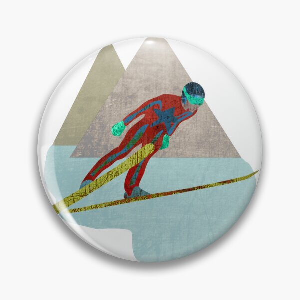 Item preview, Skijumper with Mountains designed and sold by louweasely.