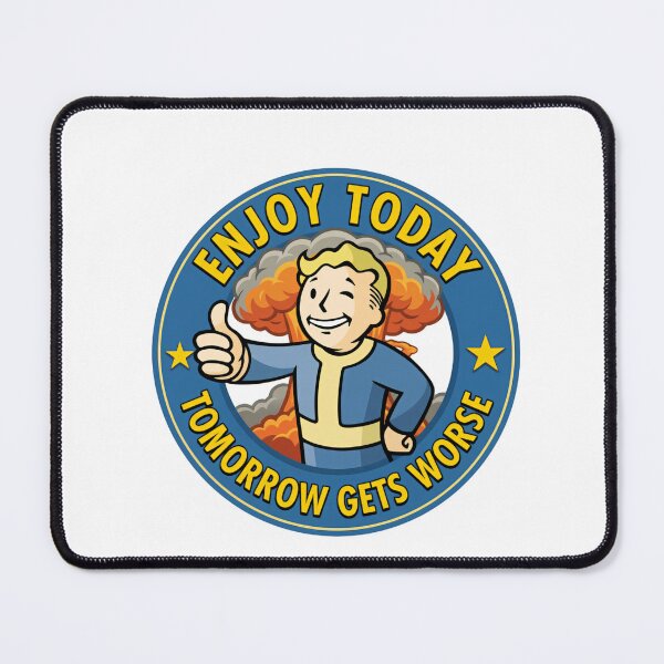 Item preview, Enjoy today tomorrow gets worse ironic optimism designed and sold by HumansStuck12.