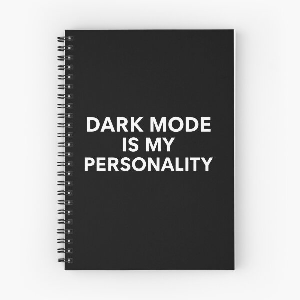 Item preview, Dark Mode Is My Personality – Funny IT Humor designed and sold by Malfinio.