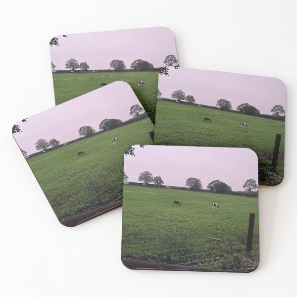 Item preview, Grazing horses ?  designed and sold by cozydoodleco.