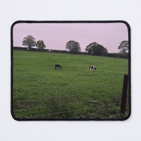 Item preview, Grazing horses ? designed and sold by cozydoodleco.