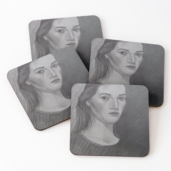 Item preview, Portrait of an unknown woman. Pencil on 40x55cm paper. designed and sold by crowleyronan123.