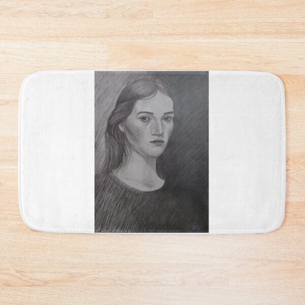 Item preview, Portrait of an unknown woman. Pencil on 40x55cm paper. designed and sold by crowleyronan123.
