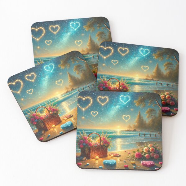 Item preview, Love Under Stars on the Shore designed and sold by TheArtOfImpress.