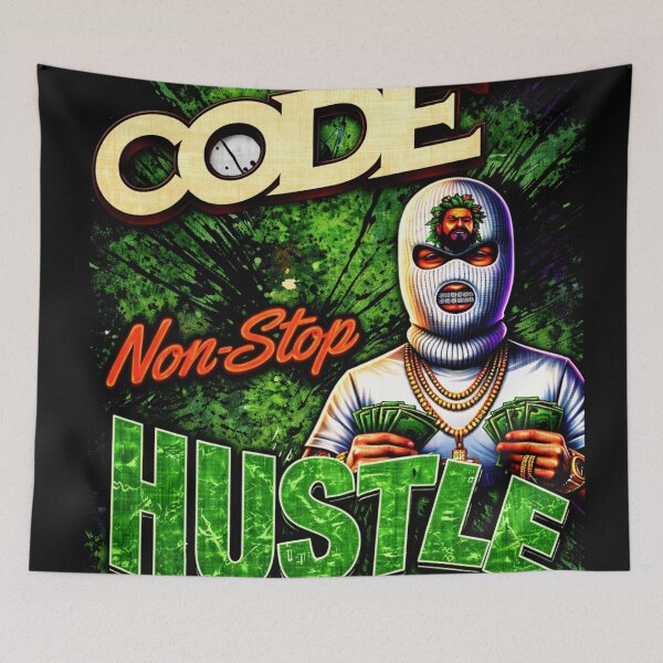 Item preview, Code Nonstop Hustle  designed and sold by ProShop363.