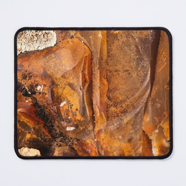 Item preview, Amber rock as an abstract pattern. designed and sold by NaturePhotography.