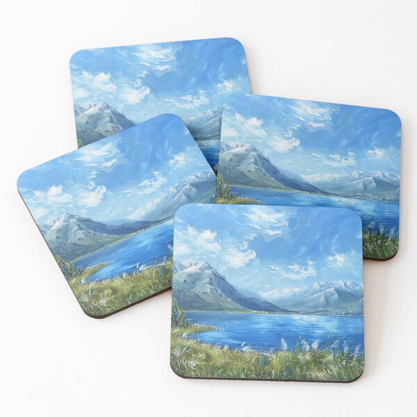Item preview, The Best Nature Of The Cold Lake Oil Painting  designed and sold by GrinGalore.