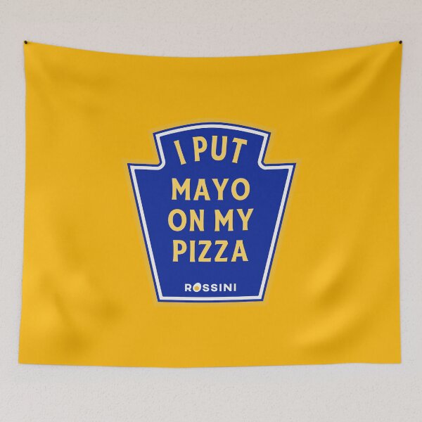 Item preview, I PUT MAYO ON MY PIZZA designed and sold by bembureda.