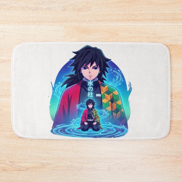 Item preview, Giyu Tomioka Water Hashira Glowing Anime Art designed and sold by Innova_Creations.