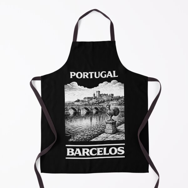 Item preview, Barcelos Portugal Linocut Style designed and sold by Thistle-TShop.