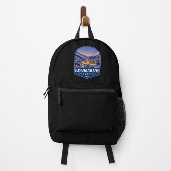 Item preview, Lech am Arlberg in Vorarlberg, Austria Retro Travel Art Emblem designed and sold by MaateoDesign.