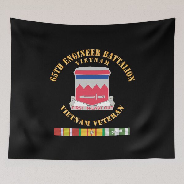 Item preview, Army - 65th Engineer Battalion - DUI - VN SVC Ribbons X 300 designed and sold by Military Insignia Products.