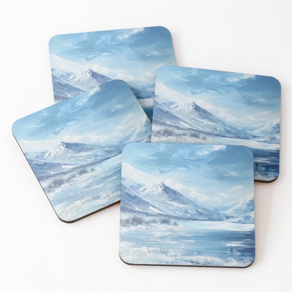 Item preview, The Best Nature Of Frozen Lake Oil Painting designed and sold by GrinGalore.