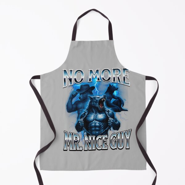 Item preview, Mr Nice Guy Alpha Wolf Meme Funny Brainrot Unhinged Beta designed and sold by mjohnson9.