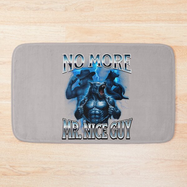 Item preview, Mr Nice Guy Alpha Wolf Meme Funny Brainrot Unhinged Beta designed and sold by mjohnson9.