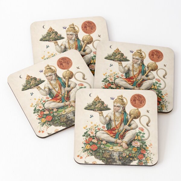 Item preview, Hanuman – Dio Induista della Forza e Devozione | Arte Spirituale per Yoga, Meditazione e Casa designed and sold by Midoarte.