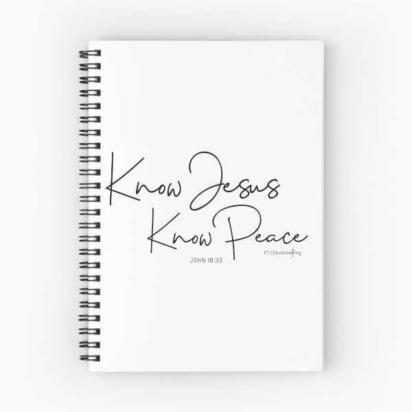 Item preview, Know Jesus Know Peace designed and sold by FTLOG.