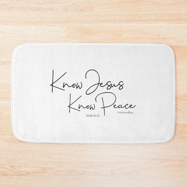 Item preview, Know Jesus Know Peace designed and sold by FTLOG.
