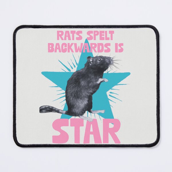 Item preview, Rats spelt backwards is STAR (white & blue) designed and sold by MsGonzalez.