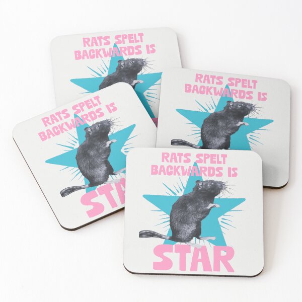 Item preview, Rats spelt backwards is STAR (white & blue) designed and sold by MsGonzalez.