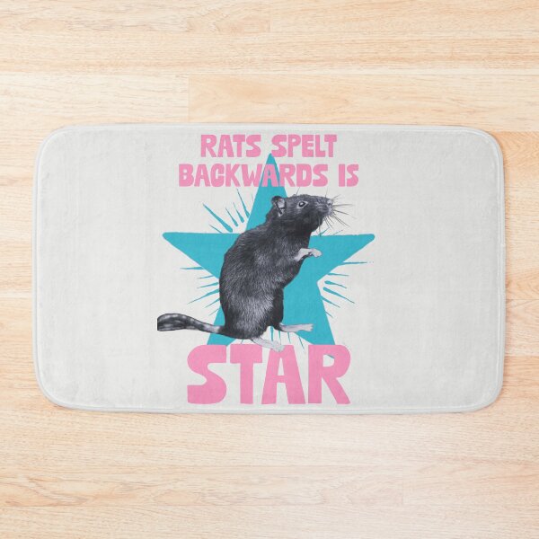 Item preview, Rats spelt backwards is STAR (white & blue) designed and sold by MsGonzalez.