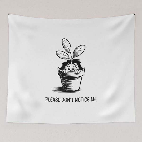 Item preview, Please Don't Notice Me Funny Classic T-shirt designed and sold by PaulaArtworks.