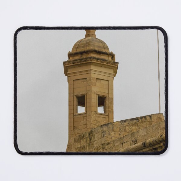 Item preview, Ancient Stone Dome Tower Rising From Fortress Wall Under A Grey Sky designed and sold by Nmallia.