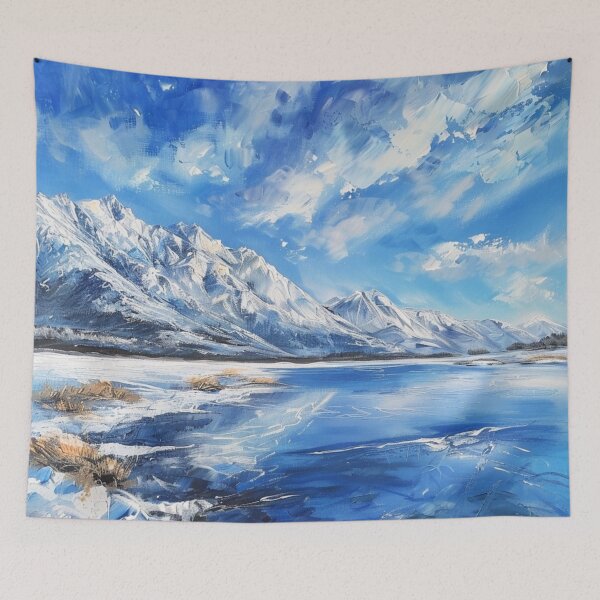 Item preview, The Best Nature Of Ice Lake Oil Painting designed and sold by GrinGalore.