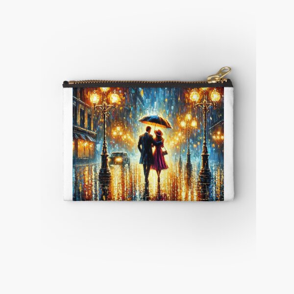 Item preview, Romantic Couple Walking in Rain designed and sold by TheArtOfImpress.