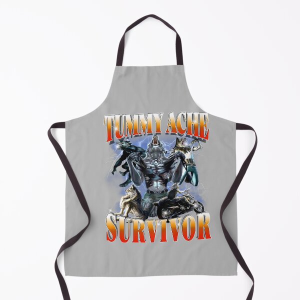 Item preview, Tummy Ache Survivor Funny Alpha Wolf Meme for Men Women Kids designed and sold by mjohnson9.