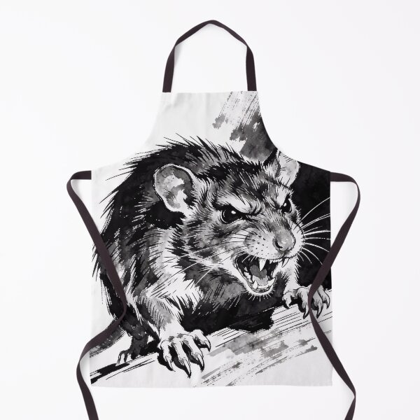 Item preview, Angry Rat Ink Illustration designed and sold by StudioDestruct.