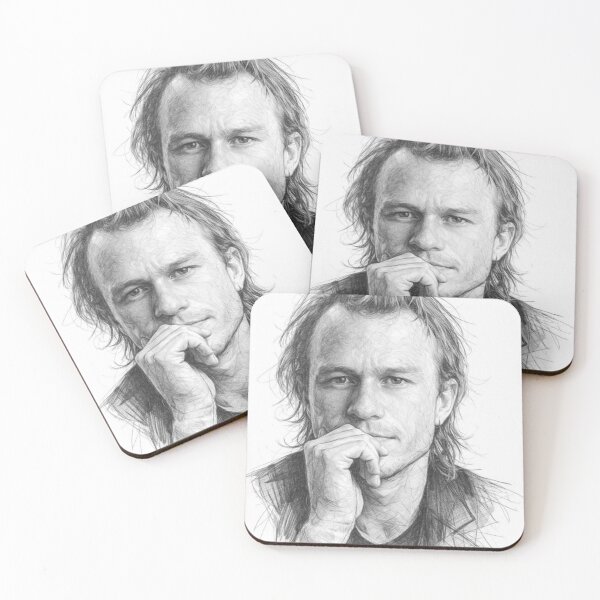 Item preview, Hollywood Icon Portrait Pencil Drawing | Black and White Actor Sketch Art designed and sold by Leon Woods Pencil Art.