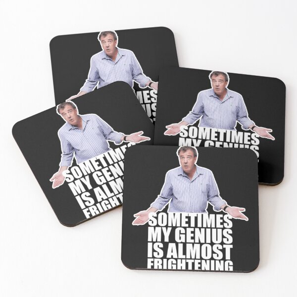 Item preview, Sometimes My Genius Is Almost Frightening Genius Jeremy Clarkson designed and sold by Midnight Wear.