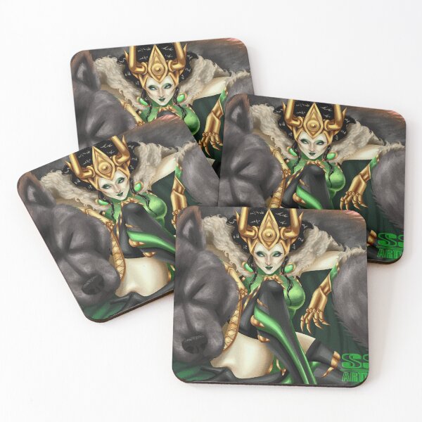 Item preview, Lady Loki and Fenrir designed and sold by SSTArtwork.