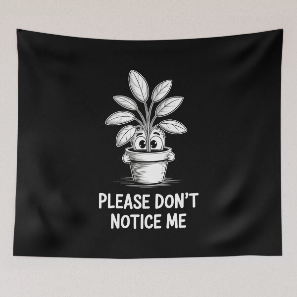 Item preview, Please Don't Notice Me Funny Classic T-shirt designed and sold by PaulaArtworks.