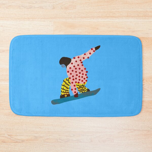 Item preview, Funky Groovy Snowboarder designed and sold by louweasely.