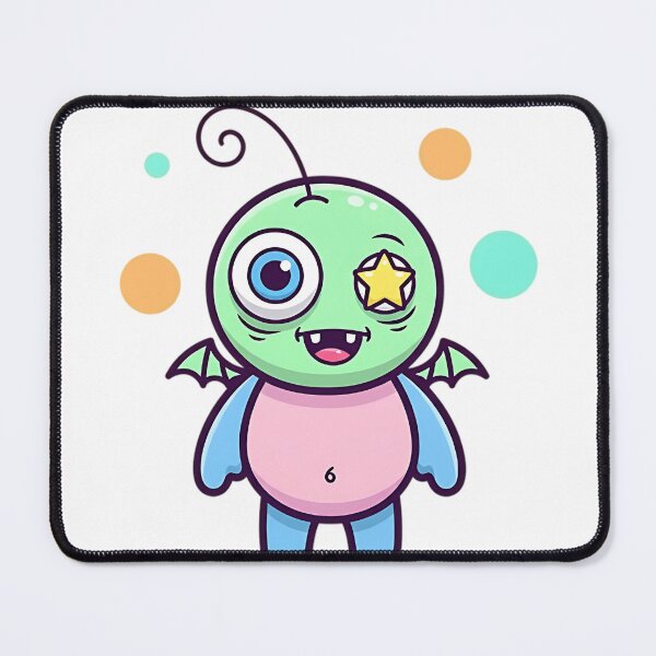 Item preview, Cute funny weird character in surreal style designed and sold by iwzzuel.