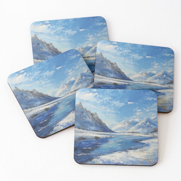 Item preview, The Best Nature Of Ice River Oil Painting designed and sold by GrinGalore.