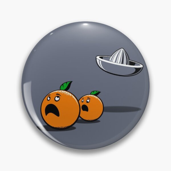 Item preview, Orange Horror - Funny Citrus Juicer UFO Art designed and sold by Midnight Nebula.