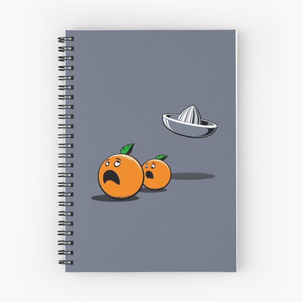 Item preview, Orange Horror - Funny Citrus Juicer UFO Art designed and sold by Midnight Nebula.