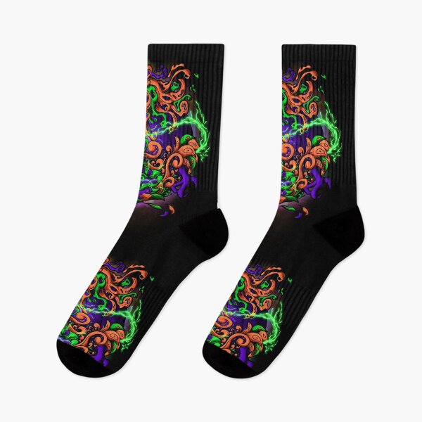 Item preview, Cosmic Ravenstorm – Psychedelic Energy Bird Explosion designed and sold by Neon Chaos Studio.