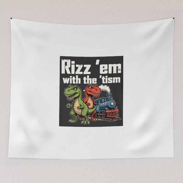 Item preview, RIZZ EM WITH THE TISM designed and sold by MP-Studios.