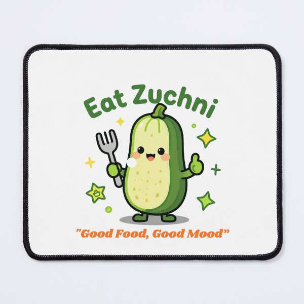 Item preview, Eat Zucchini – Funny Healthy Lifestyle designed and sold by Mukesh Saxena.