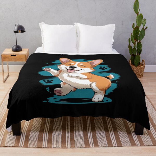 Item preview, Doggie Pet Dog Owner Dog Lover Dabbing Corgi designed and sold by joyouartArt.