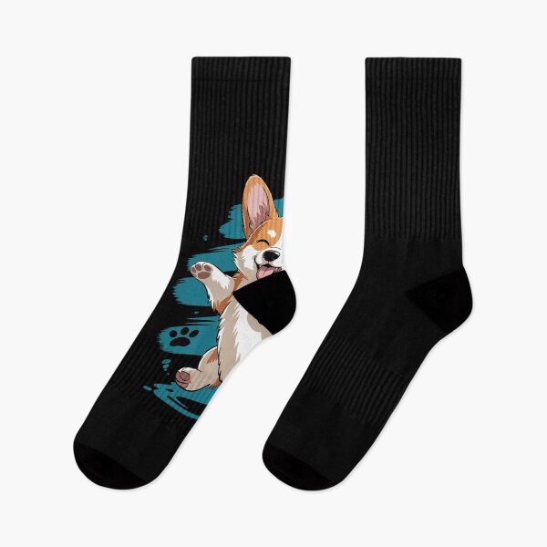 Item preview, Doggie Pet Dog Owner Dog Lover Dabbing Corgi designed and sold by joyouartArt.