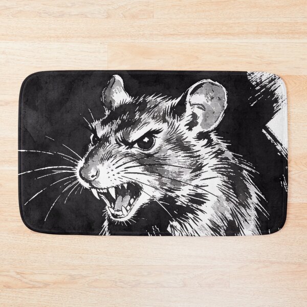 Item preview, Angry Rat Ink Illustration designed and sold by StudioDestruct.