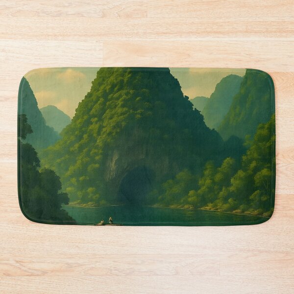 Item preview, Phong Nha-Ke Bàng River and Cave Vietnam Poster designed and sold by FestivityFinds.